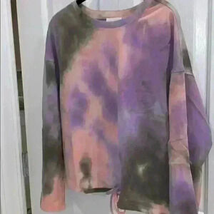 14&union tie- dye sweatshirt small